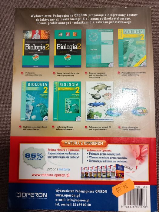 Biologia 2 podręcznik