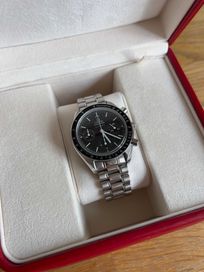 Omega Speedmaster Reduced, oryginalny zegarek, full zestaw, szafir