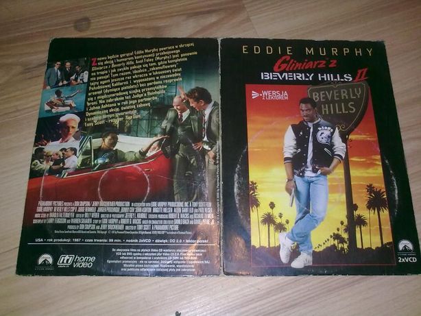 Gliniarz z Beverly Hills II – film na VCD jedyny na olx dla kolekcjone