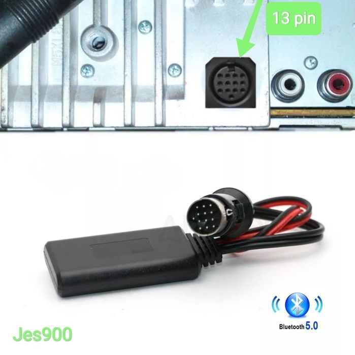 Bluetooth 5.0 для Kenwood AUX CA-C1AX CA-C2AX KSA -iP500 Кенвуд Блютуз
