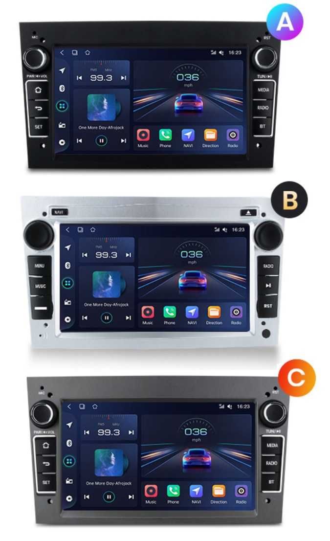 Radio 2din Android Opel 8GB Nawigacja, Bluetooth, DSP, Raty