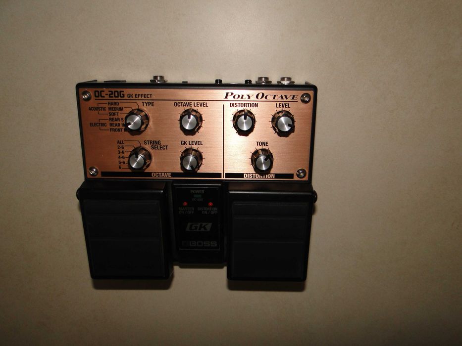 Zawodowy Polifoniczny Pedał Oktawowy Gitarowy BOSS OC-20G.Okazja
