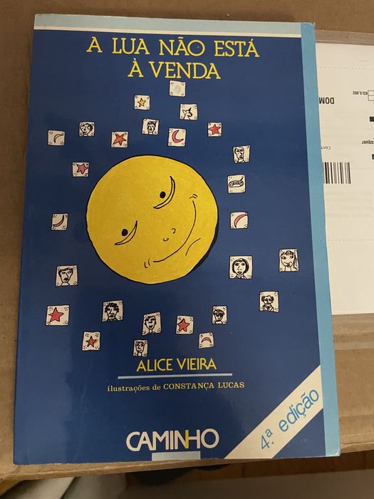 Livro “A lua não está à venda” de Alice Vieira