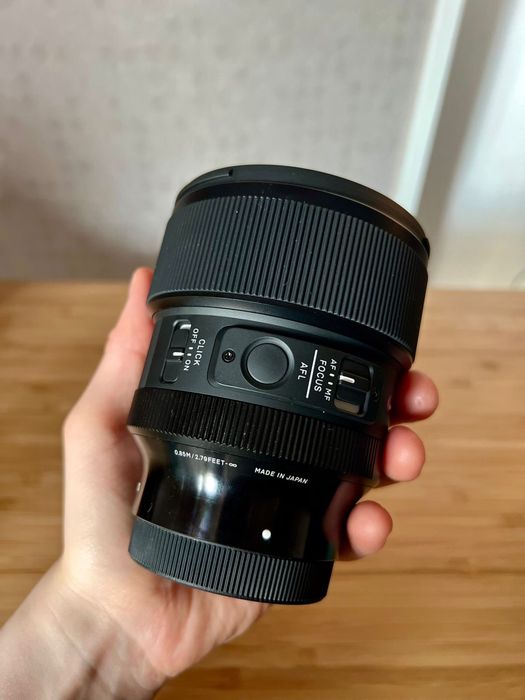 Sigma 85mm f/1.4 DG DN Art – jak nowy, na bagnet Sony E