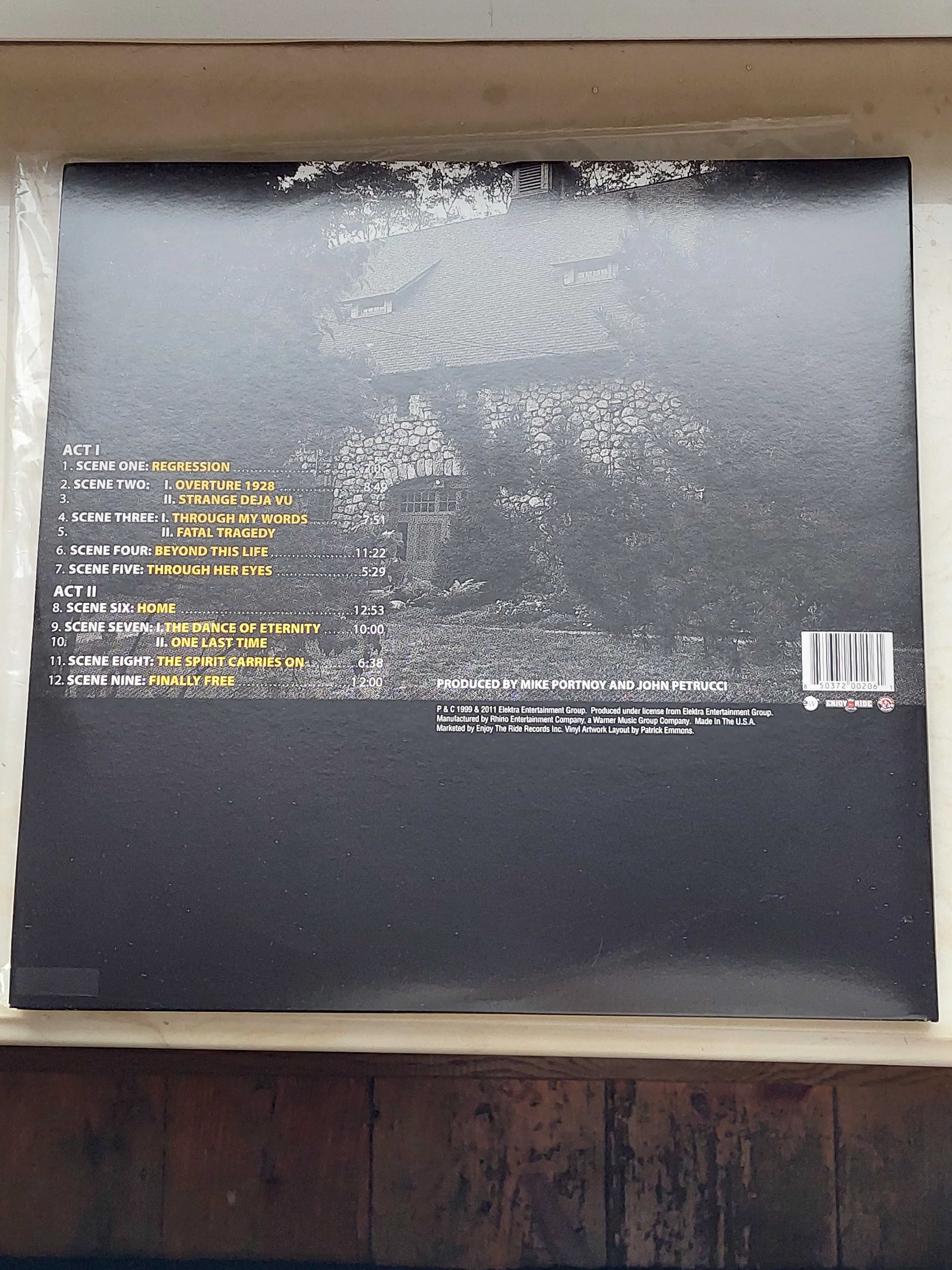 2 LP rare winyl Dream Theater Metropolis Pt. 2 Scenes From