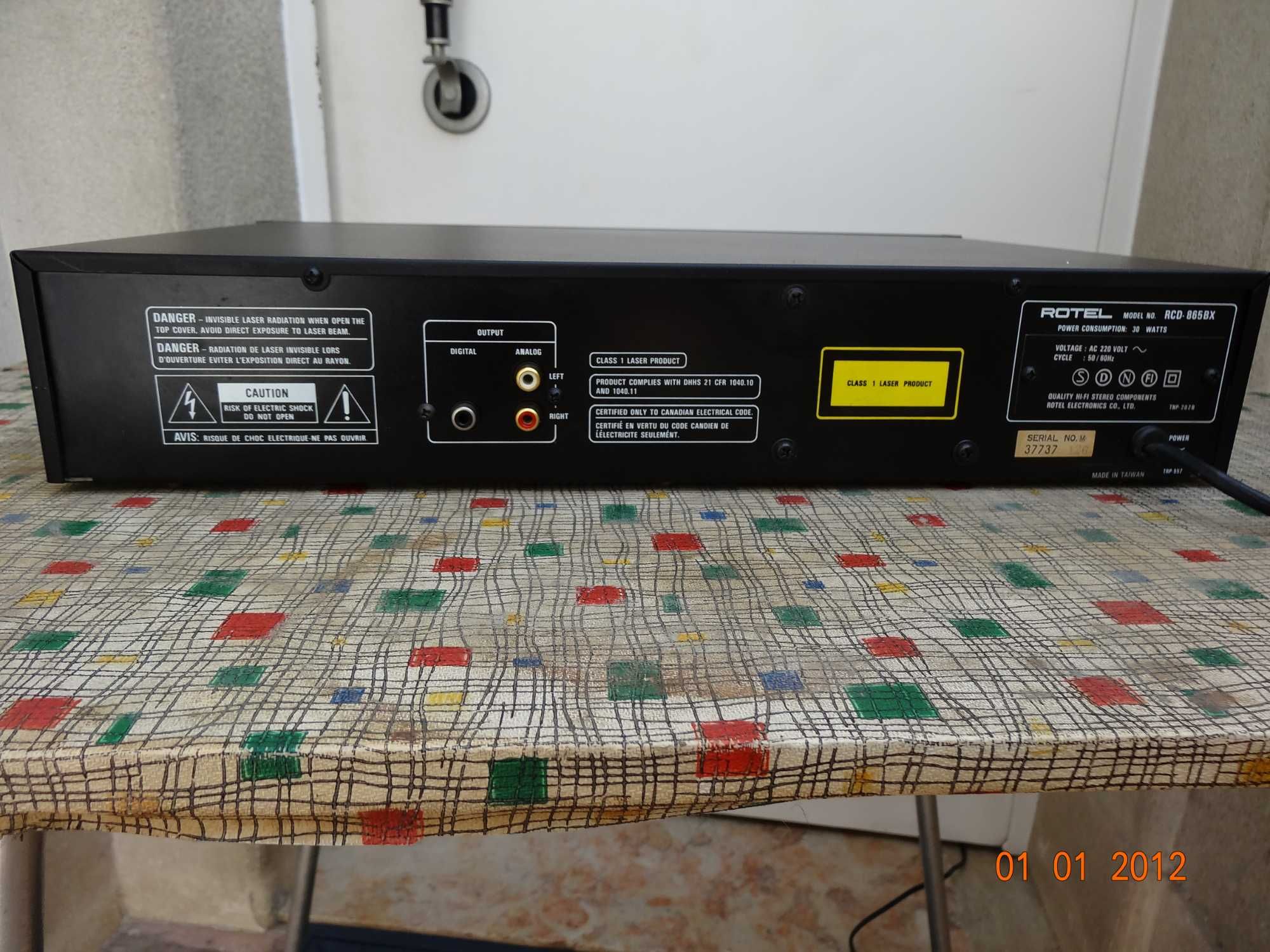 Rotel RCD-865 BX HI-FI