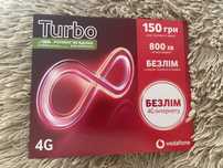 стартовий пакет водафон турбо turbo