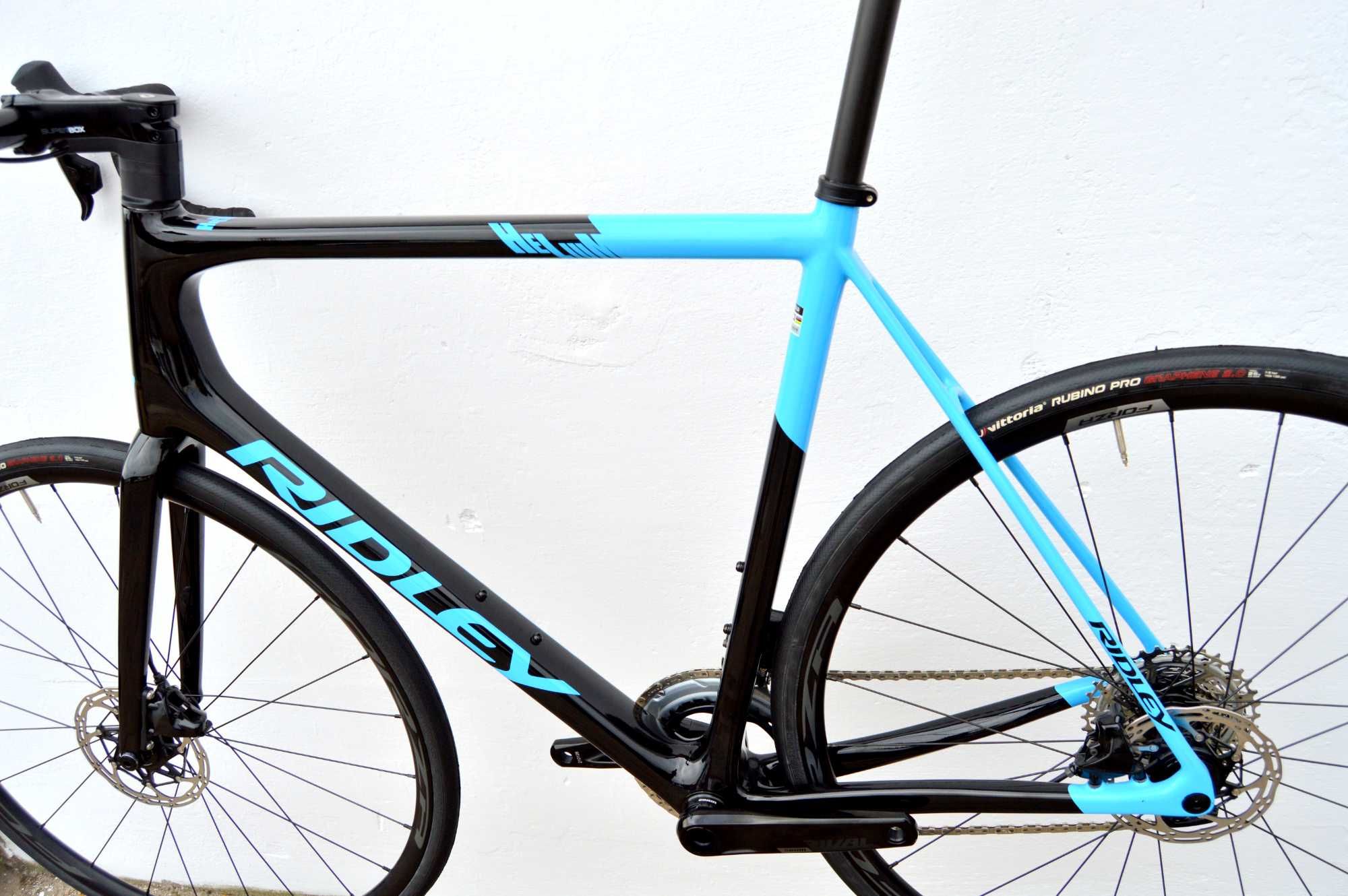 7000zł rabatu FV23 Przebieg 10km RIDLEY HELIUM DISC M 105 carbon
