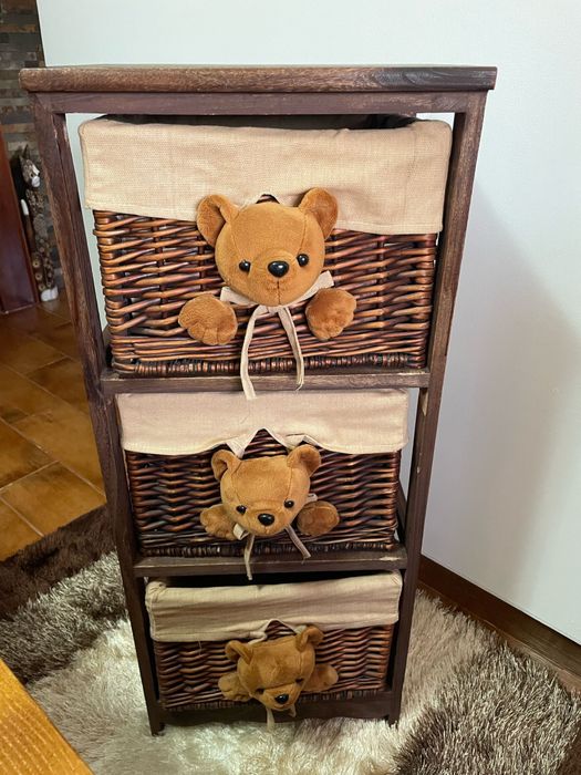 2 armários decorativos para crianças