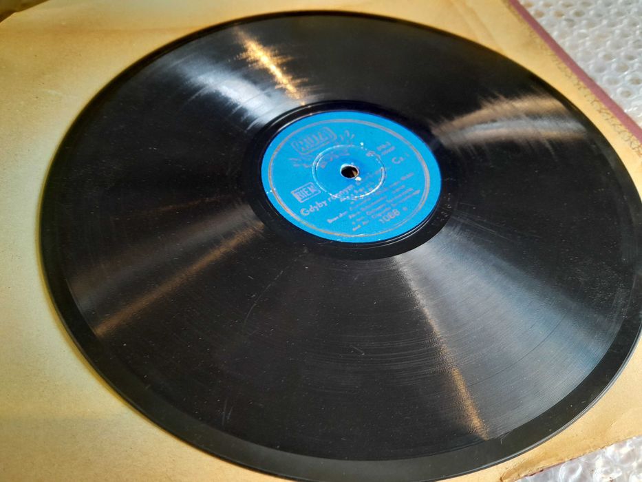 Stary album płyty szelakowe Muza stara płyta aria poemat zestaw retro