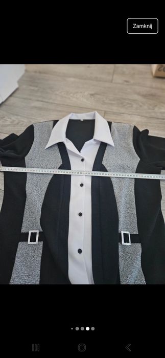 Super koszula sweter elegancka 70% wiskoza  XXXL
