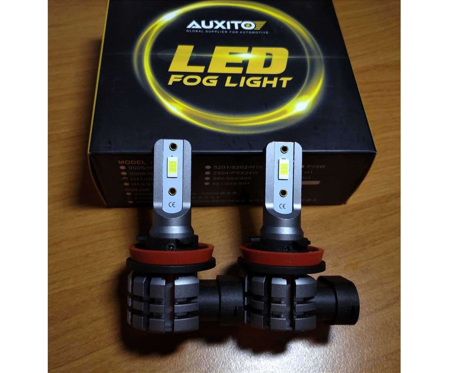 Auxito LED Противотуманные лампы H11 H8 H9 HB4 Canbus (без ошибок)