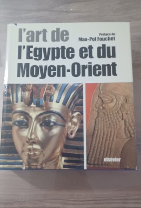 Livro "L'art de l'Egypte et du Moyen-Orient"