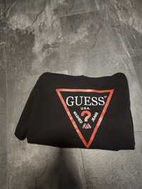 Bluza czarna GUESS róż S czarna