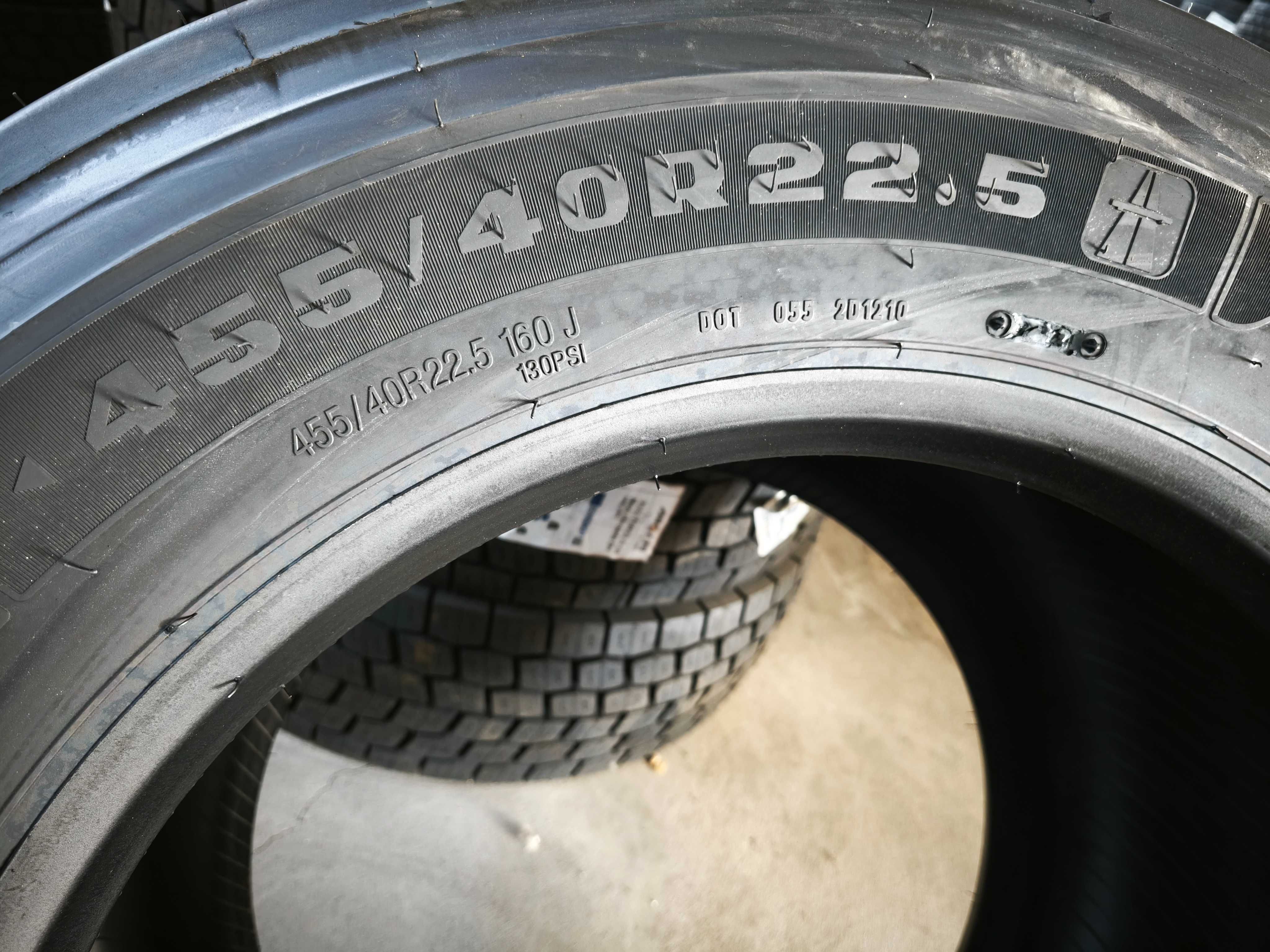 NOWE opony 455/40R22.5 Samson/Advance GL251T - cena BRUTTO