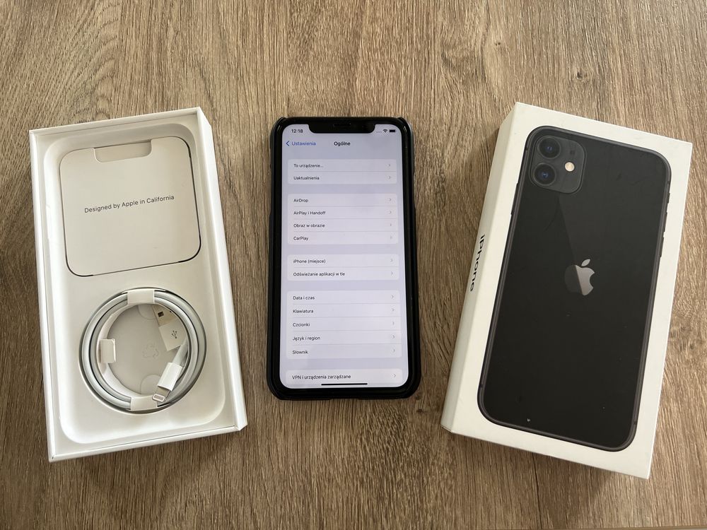 Oryginalny Apple iPhone 11 64GB Black