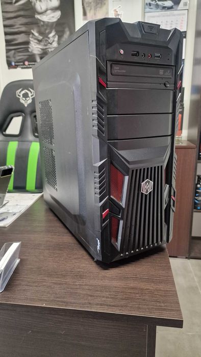 Komputer stacjonarny - gamingowy - PC + Monitor MSI