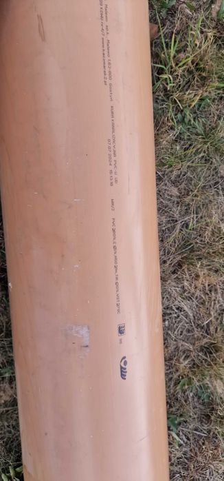 Rura kanalizacyjna Fi 200/5,9/3000 SN8