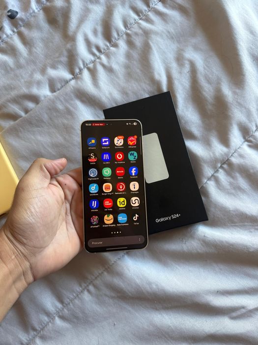 S24 Plus 256GB Impecável na Caixa