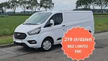 Wynajem busów aut dostawczych Ford Transit Custom TANIO BEZ LIMITU KM