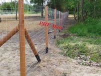 Ogrodzenia z siatki leśnej tymczasowe, budowlane 14zł/mb PHU MATT