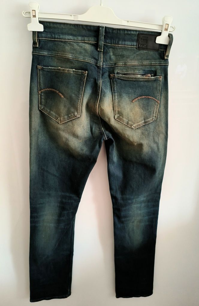 Nowe Damskie jeansy G-Star Raw Noxer High Straight W27 L32