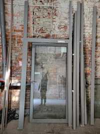 Drzwi szklane, aluminiowe ,witryna, ościeżnica inne częśći