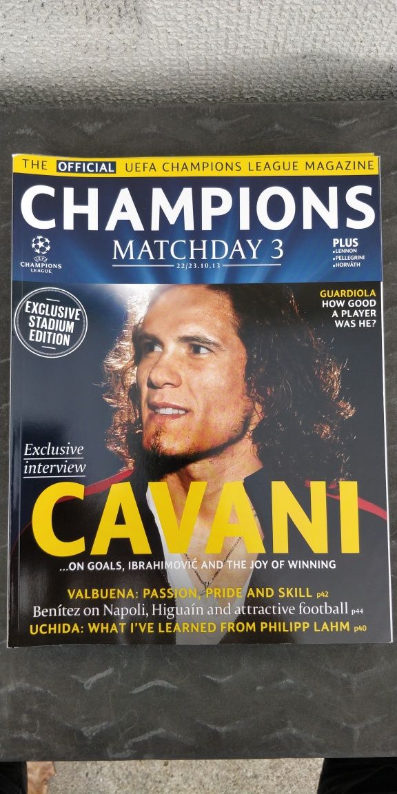 14 Revistas da Champions League, Colecção, Liga Campeões, Futebol.