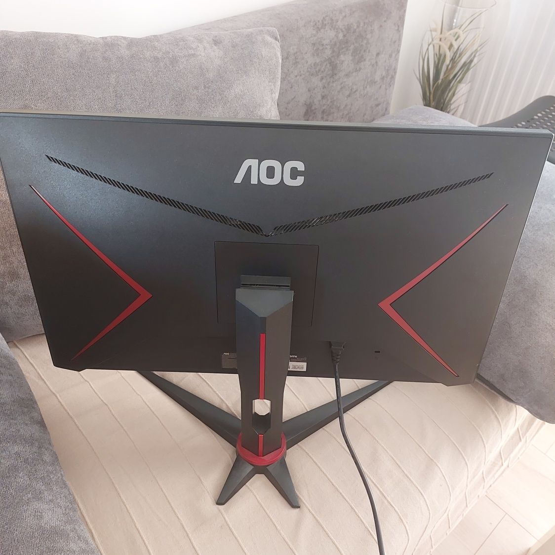 AOC monitor 24 inch, used 4k