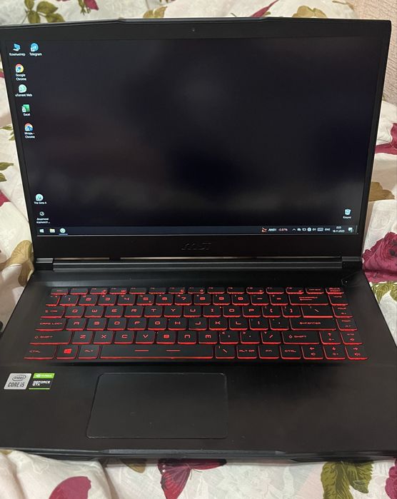 Ігровий ноутбук MSI GF63 Thin 10SC. Швидко потрібно продати.