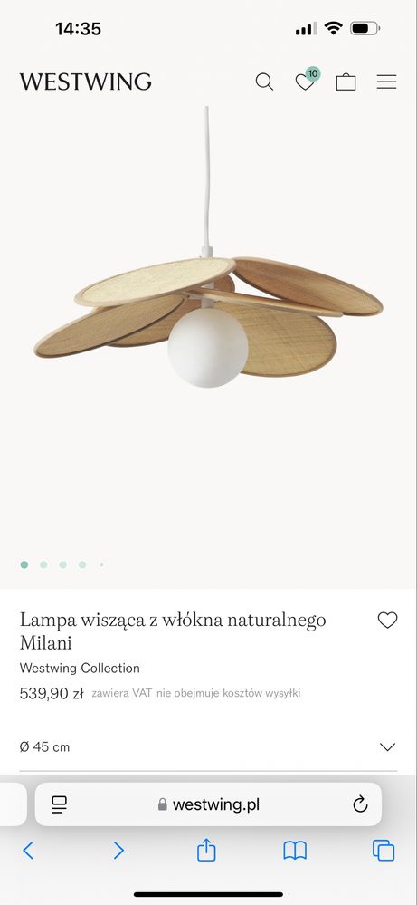 Lampa Westwing Collection