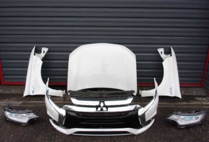 Mitsubishi outlander Комплект капот бампер Фара Крило зеркало дверь бу