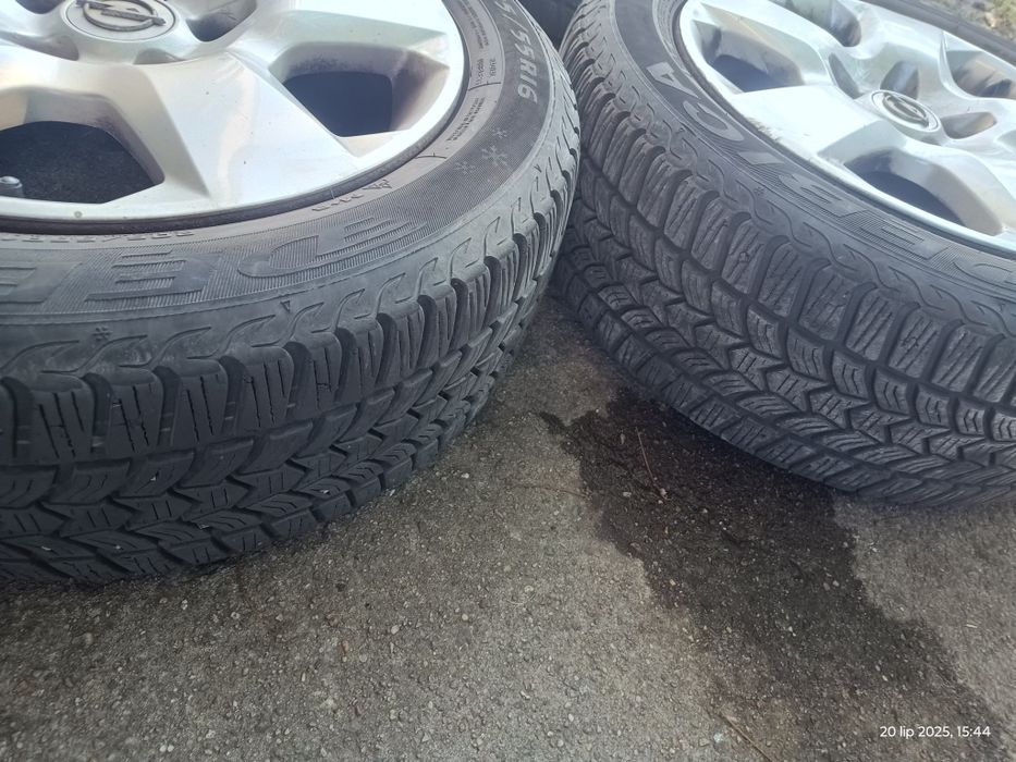 Koła 205/55 R16 do Opla opony zima 6-7 mm