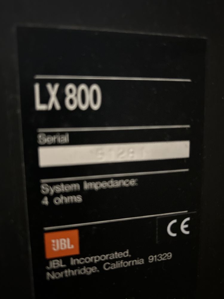 Kolumny JBL - LX 800