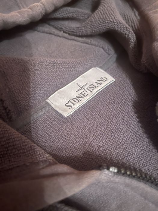 Zipp hoodie Stone island asphalt