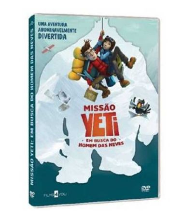 DVD "Missão Yeti" Novo