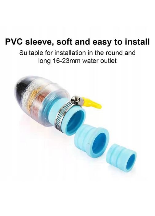 Filtr do kranu 6 warstwowy zmiękczacz wody filtr do wody z węglem akty