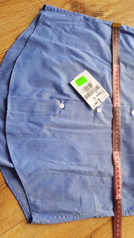 Koszula męska Seidensticker slim fit elegancka garniturowa 100% bawełn