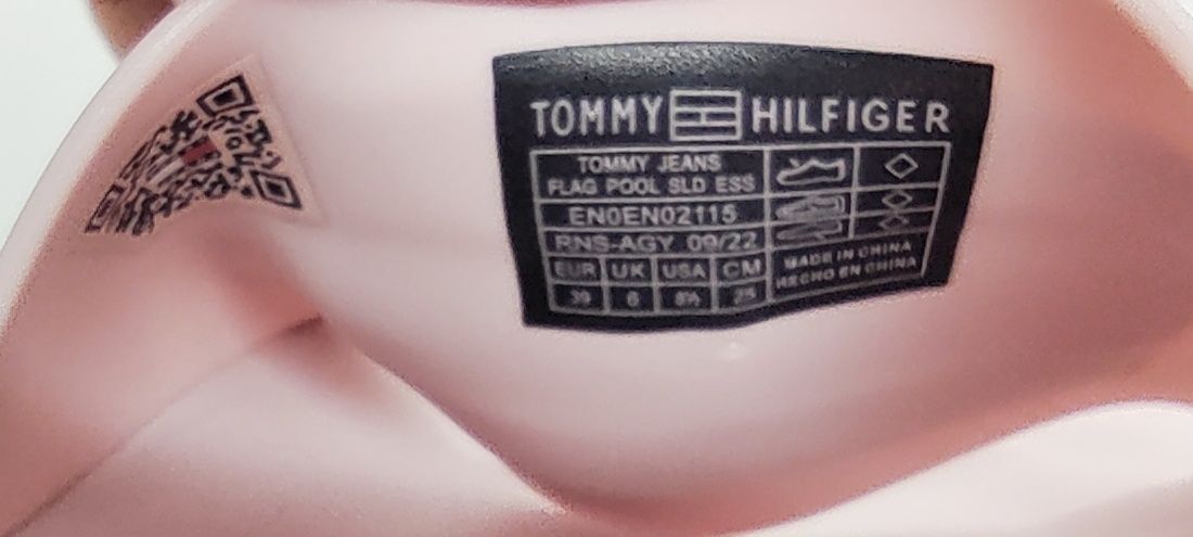 шлепанцы 38 39р Tommy Hilfiger оригинал