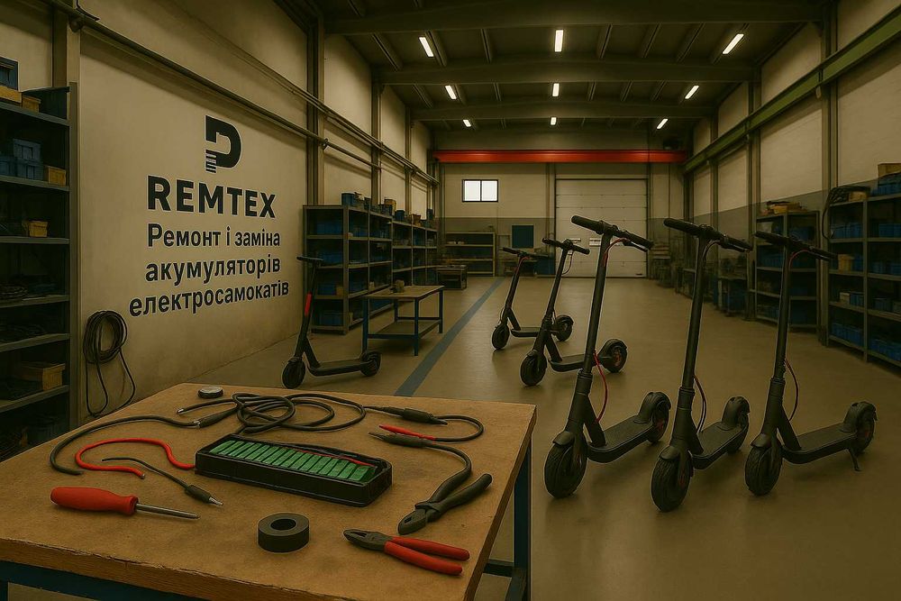 Ремонт і заміна акумуляторів електросамокатів