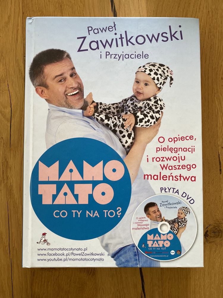 Książka Mamo Tato co ty na to Paweł Zawitkowski plus płyta CD