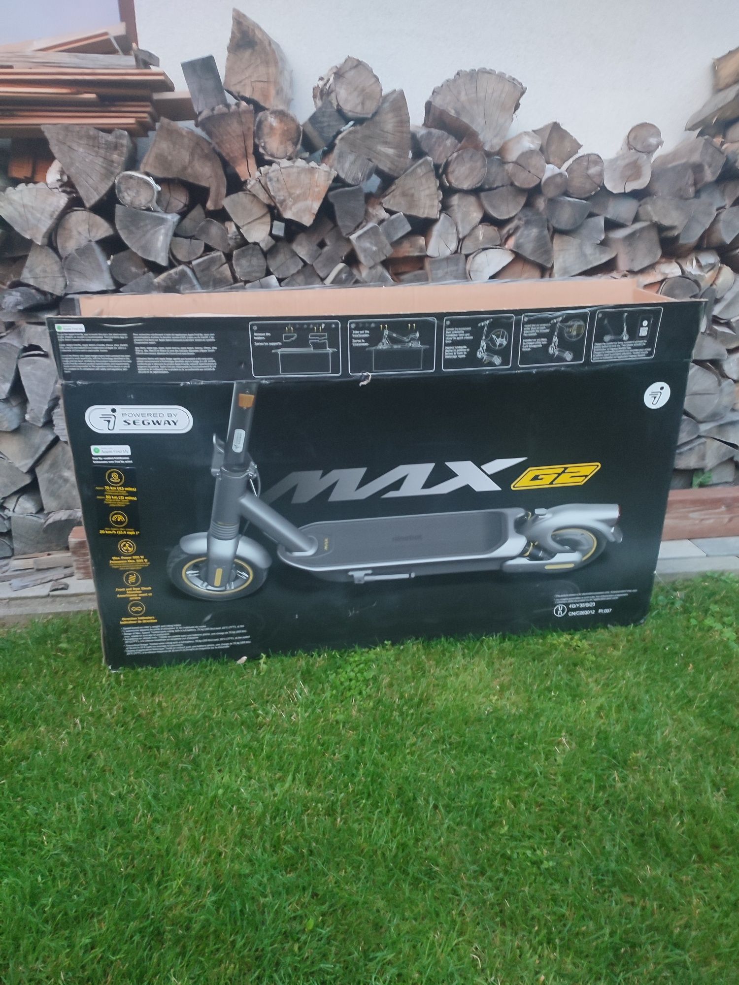 Hulajnoga elektryczna segway ninebot max g2