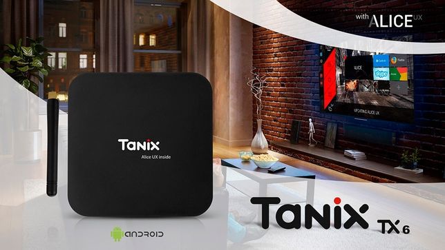 Смарт ТВ бокс Tanix TX6 Alwinner H6 Wi-Fi 2.4/5ГГц Андроид 6k 4gb/64gb