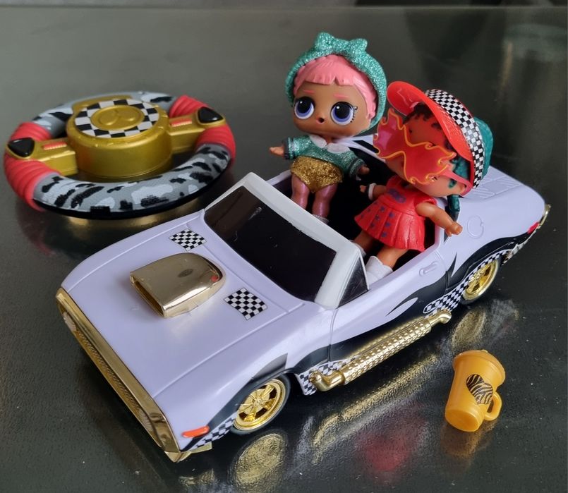 Кабріолет машинка для лялек LOL на пульті дистанційного керування