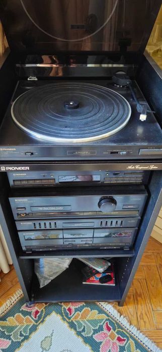 Aparelhagem Pioneer Vintage + Oferta 3 Vinis Raros