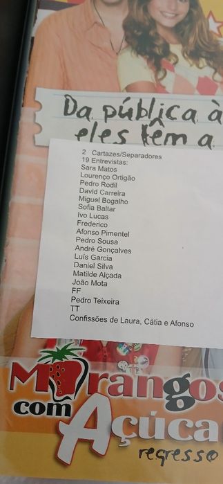 Dossier Personagens Morangos com Açúcar