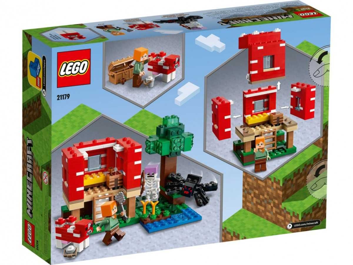 LEGO 21179 MINECRAFT Dom w grzybie