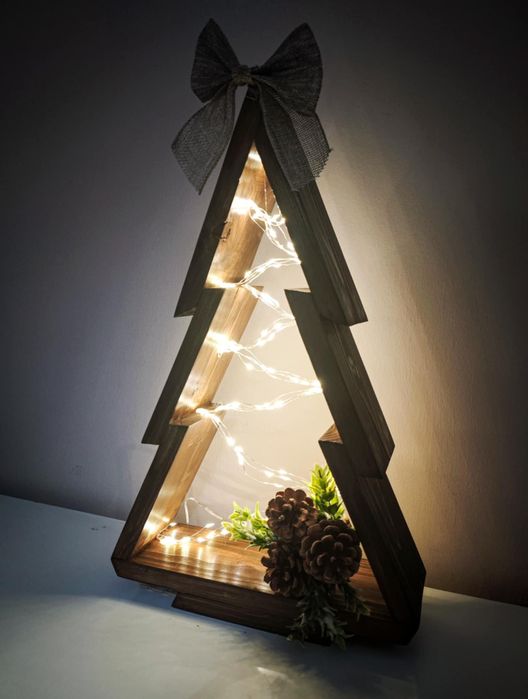 Drewniane choinka!