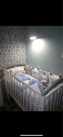 Ліжечко дитяче/детская кроватка + матрац ортопедичний фірма Верес