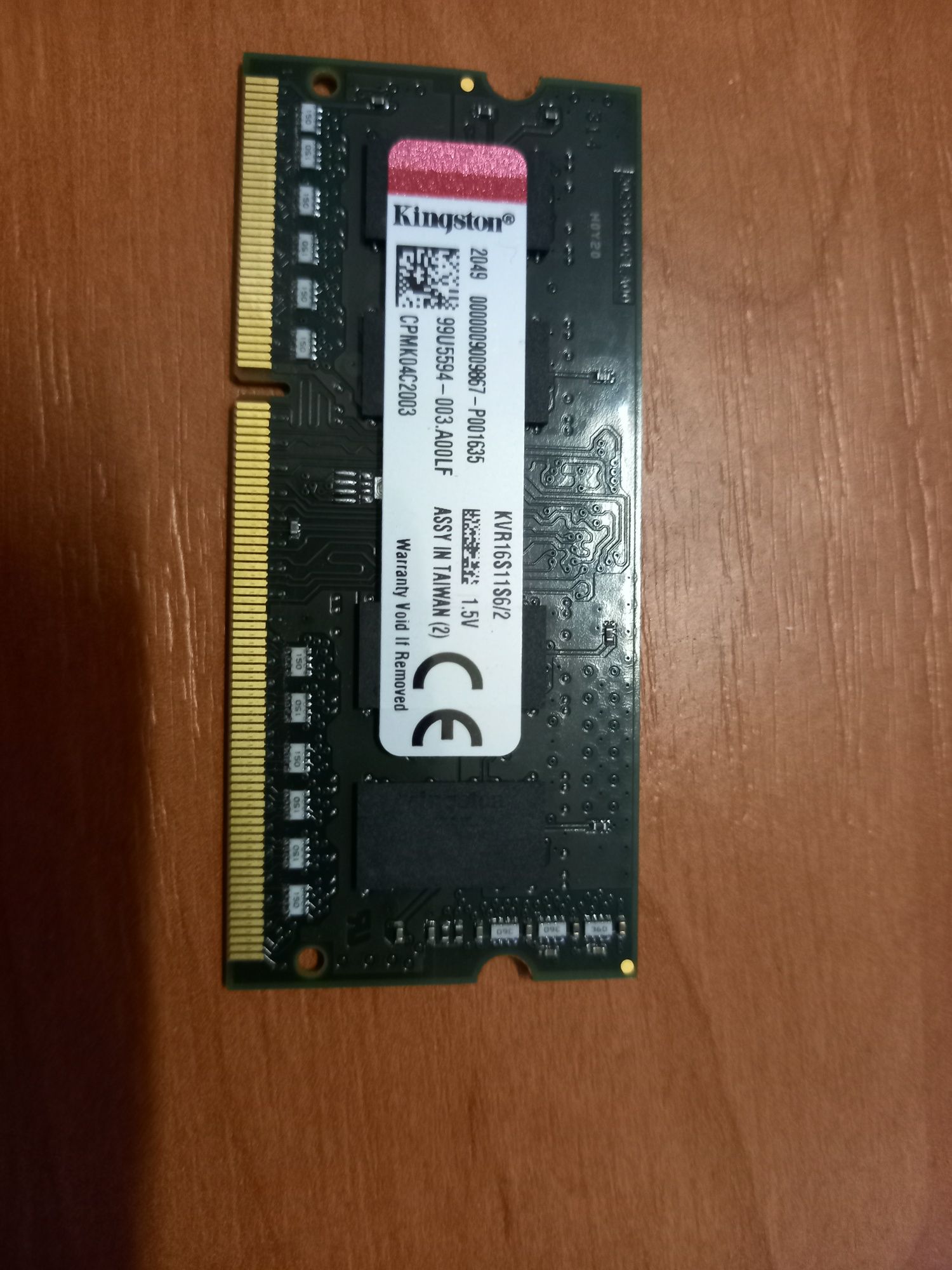 Пам'ять для ноутбука DDR3, по 2 Gb, есть 2 шт